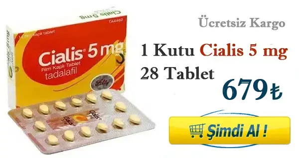 Cialis 5 mg 28 tablet 1 kutu
